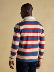 Joules Rugby Club Shirt Blue/Neutral - Image 5 of 12