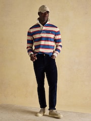 Joules Rugby Club Shirt Blue/Neutral - Image 8 of 12