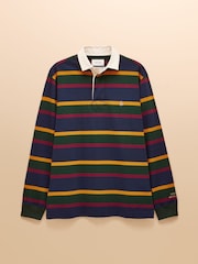 Joules Rugby Club Multi Long Sleeve Shirt - Image 9 of 9