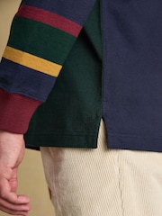 Joules Harlequin Rugby Club Multi Long Sleeve Shirt - Image 13 of 14