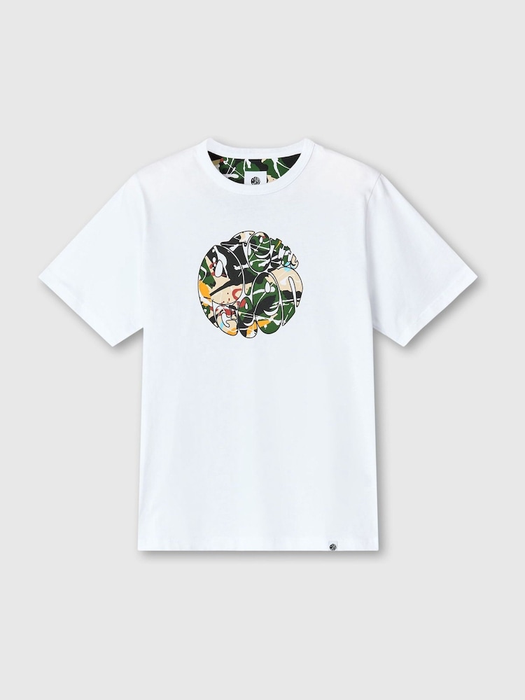 Pretty Green Convergence Logo T-Shirt - Image 3 of 3