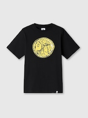 Pretty Black Citrus Sunshine Short Sleeve T-Shirt - Image 3 of 3