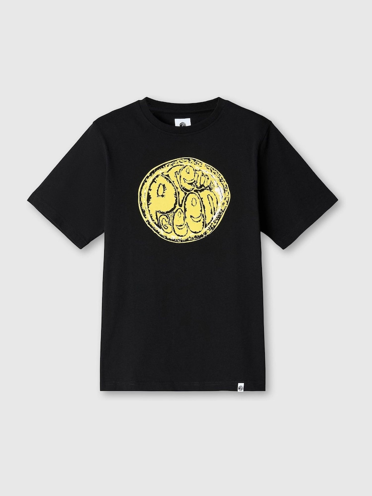 Pretty Black Citrus Sunshine Short Sleeve T-Shirt - Image 3 of 3
