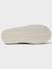Crew Clothing Black Leopard Print Mules Slippers - Image 3 of 3