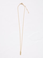 FatFace Gold Tone Triple Circle Pendant Necklace - Image 1 of 2