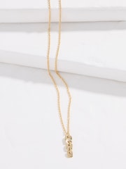 FatFace Gold Tone Triple Circle Pendant Necklace - Image 2 of 2