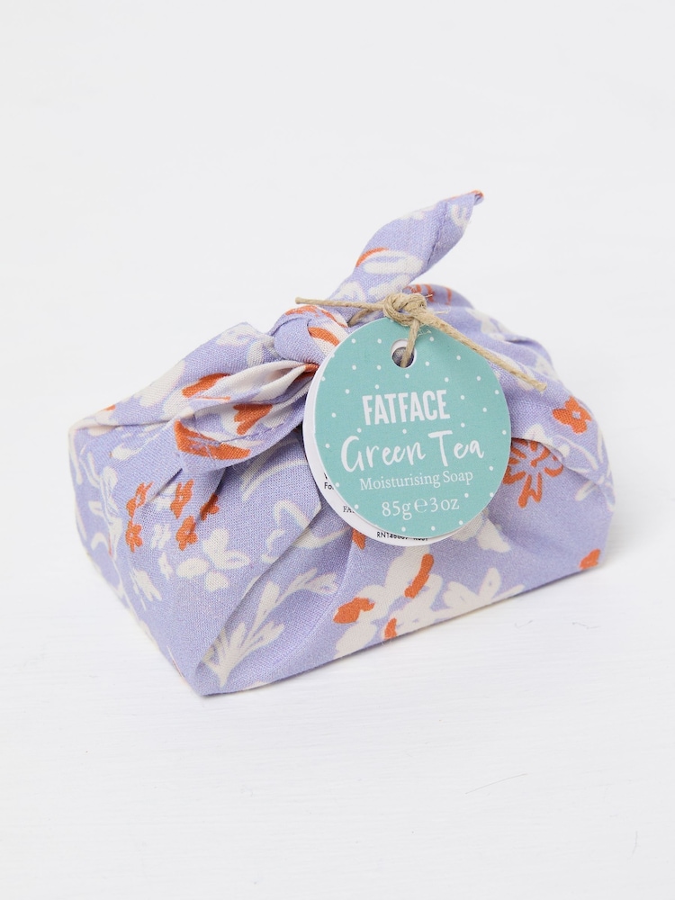 Lilac Purple Fabric Wrapped Soap - Image 1 of 2 Lilac Purple Fabric Wrapped Soap - Image 1 of 2