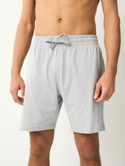 Navy Blue/Grey Jersey Pyjamas Shorts 3 Pack - Image 6 of 14