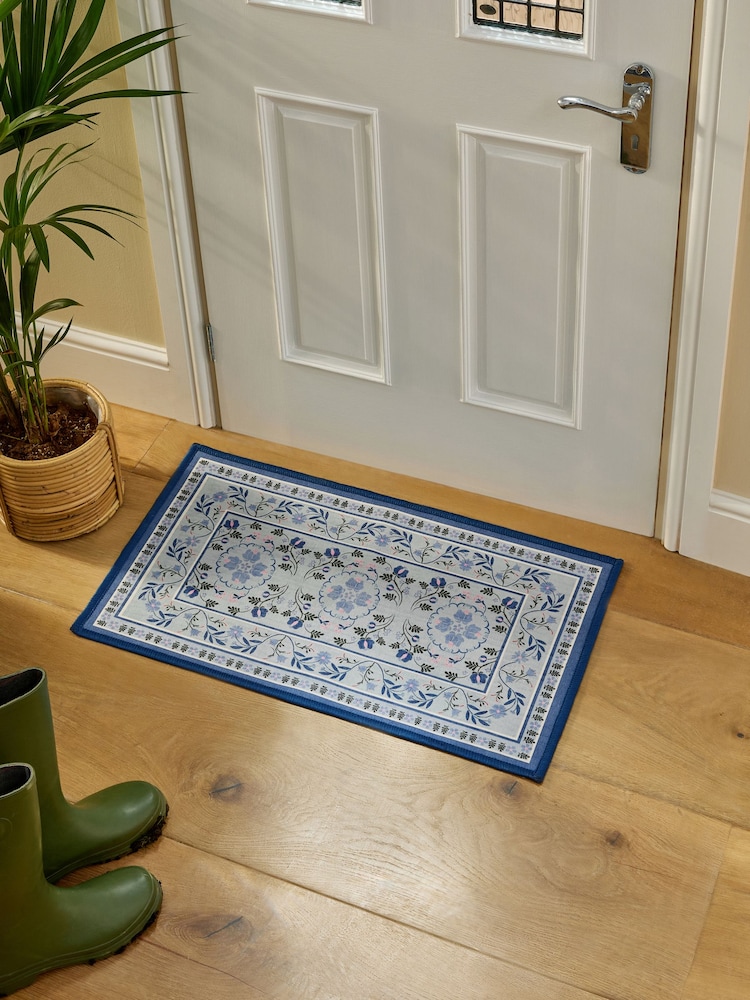 Set of 2 Washable Bridget Floral Doormats - Bild 2 von 6