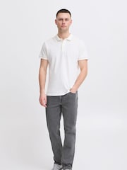 Серый - Blend Straight Fit Stretch Denim Jeans - Изображение 3 из 5