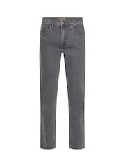 Серый - Blend Straight Fit Stretch Denim Jeans - Изображение 5 из 5