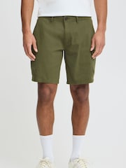 Blend Green Cargo Shorts - Image 1 of 5