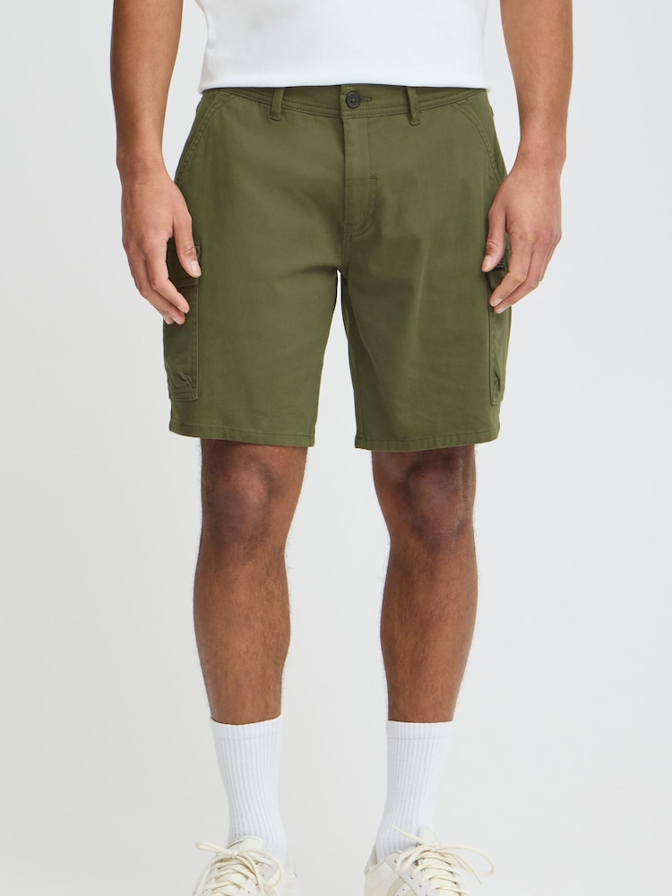 Blend Green Cargo Shorts - Image 1 of 5
