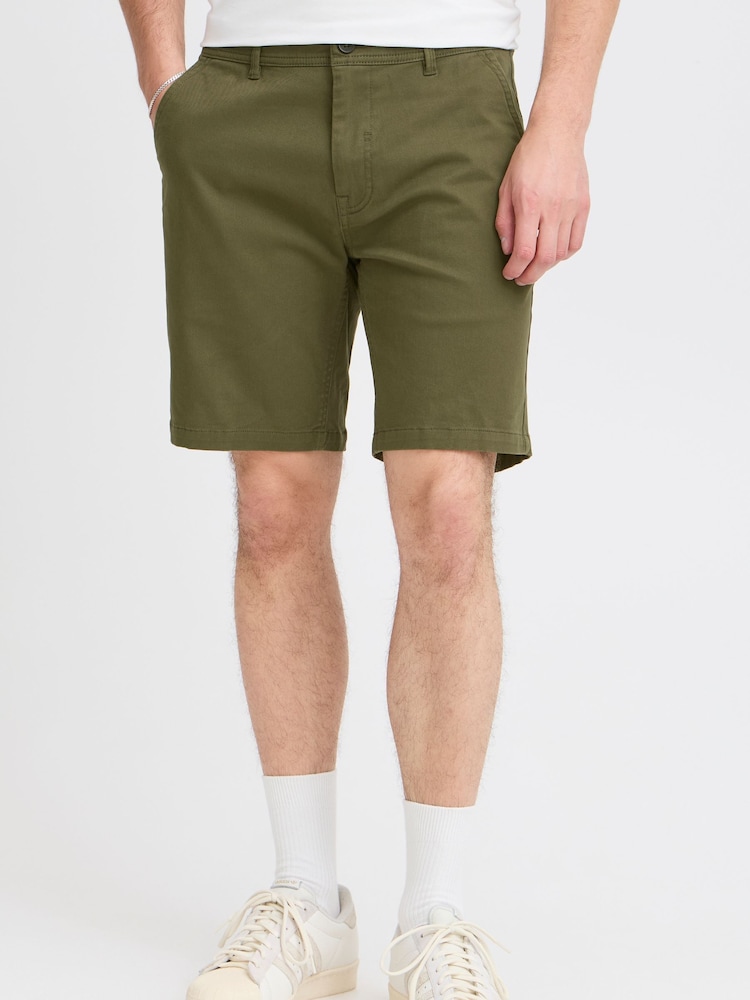 Blend Green Chino Shorts - Image 1 of 5 Blend Green Chino Shorts - Image 1 of 5