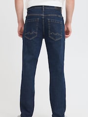 Синий - Blend Straight Fit Stretch Denim Jeans - Изображение 2 из 5