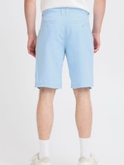 Blend Blue Linen Mix Shorts - Image 2 of 5