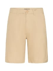 Blend Cream Linen Mix Shorts - Image 5 of 5