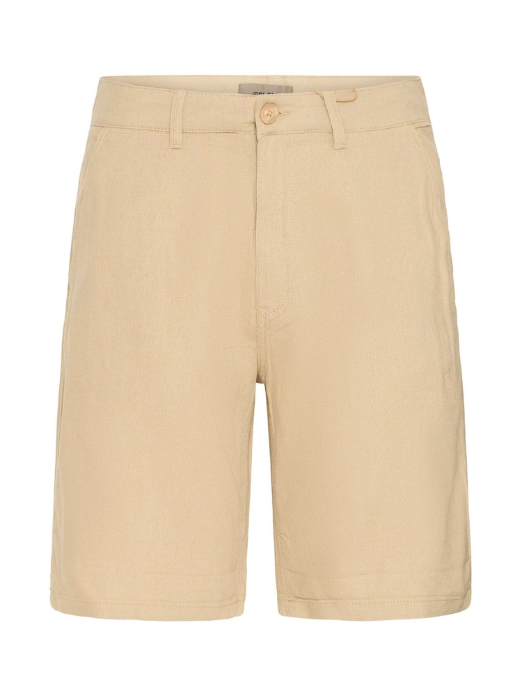 Blend Cream Linen Mix Shorts - Image 5 of 5
