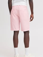 Blend Pink Linen Mix Shorts - Image 2 of 5