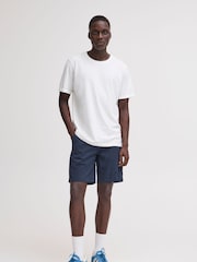 Blend Blue Camo Chino Shorts - Image 4 of 5