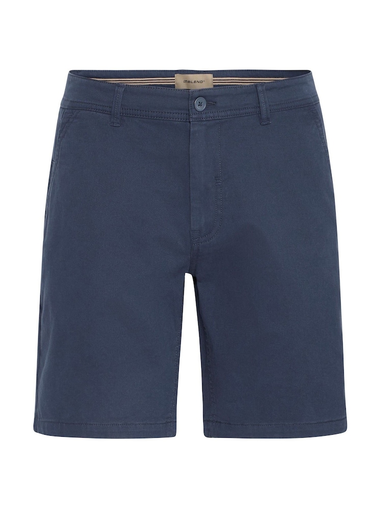 Blend Blue Camo Chino Shorts - Image 5 of 5