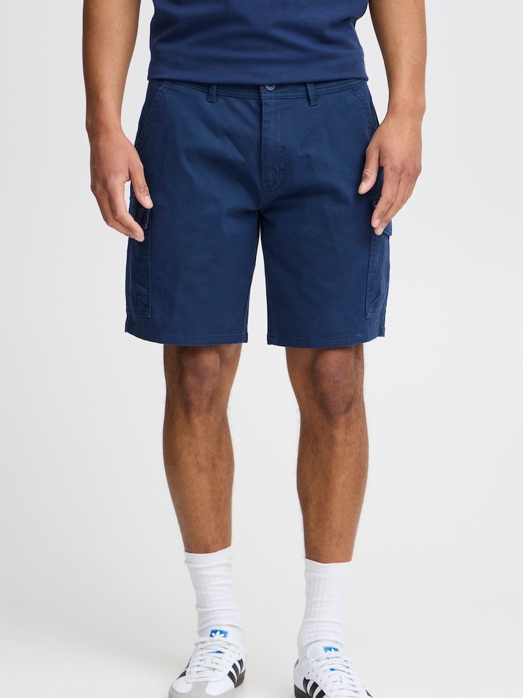 Blend Blue Cargo Shorts - Image 1 of 5