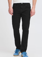 Черный - Blend Tapered Fit Stretch Jeans - Изображение 1 из 5
