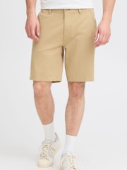 Blend Cream Chino Shorts - Image 1 of 5