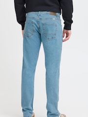 Синий - Blend Tapered Fit Stretch Jeans - Изображение 2 из 5