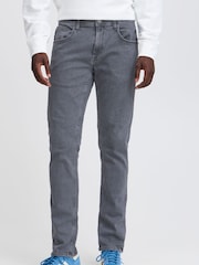 Blend Grey Tapered Fit Stretch Jeans - Image 1 of 5