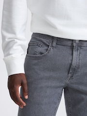 Blend Grey Tapered Fit Stretch Jeans - Image 3 of 5