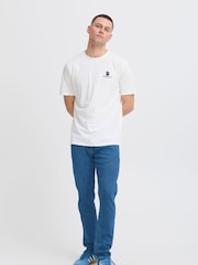 Blend Blue Camo Tapered Fit Stretch Jeans - Image 4 of 5