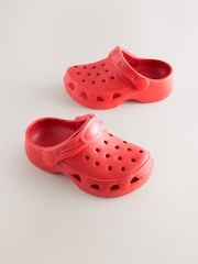 Red Clogs - Image 1 of 5
