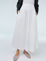 Blanco - Drop Waist Maxi Skirt - Imagen 3 de 8