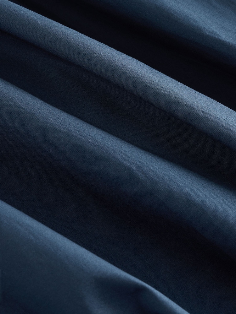 Navy Drop Waist Maxi Skirt - Image 8 of 8