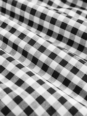 Black/White Gingham Drop Waist Maxi Skirt - Image 7 of 8
