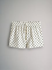 The Set Taupe Stripe/Blue Stripe/Spot Shortie Pyjamas 3 Pack Set - Image 5 of 9