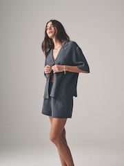 The Set Muslin Cloth Shortie Pyjamas Set 2 Pack - Imagen 6 de 11