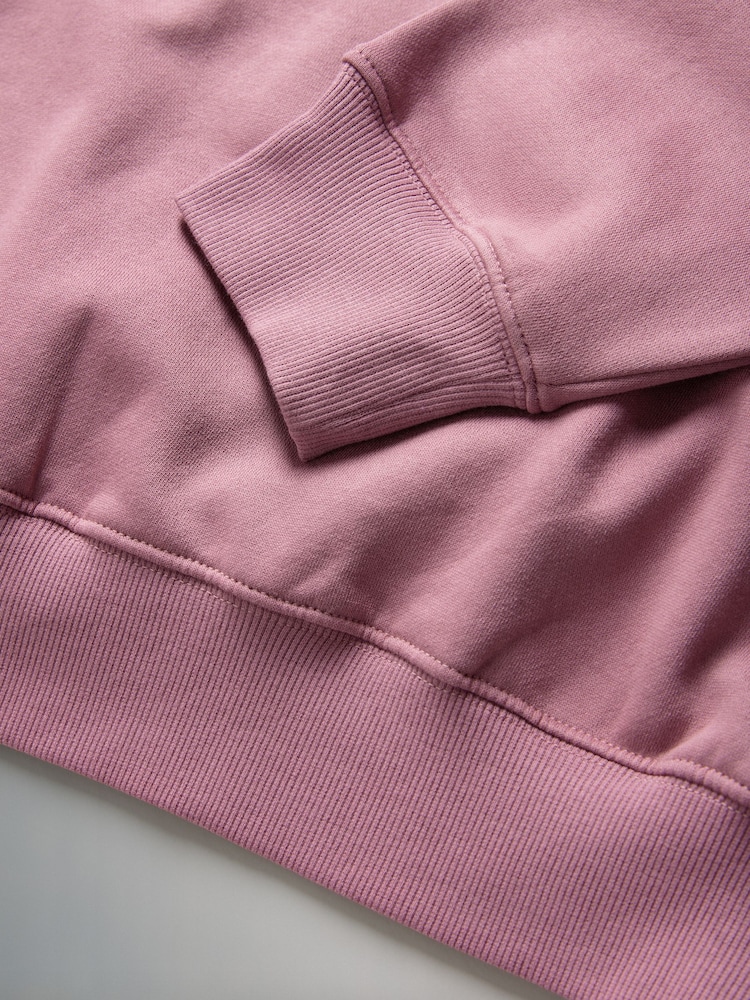 The Set Dusty Pink 2 Piece Dropped Shoulder Relax Sweatshirt & Short Set - Image 10 of 10 The Set Dusty Pink 2 Piece Dropped Shoulder Relax Sweatshirt & Short Set - Image 10 of 10