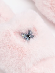 Boux Avenue Pink Butterfly Slider Slippers - Image 7 of 7
