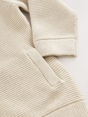Neutral Bear 100% Cotton Zip Through Cardigan (3mths-7yrs) - Image 4 of 4