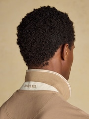 Joules Woody Light Brown Cotton Pique Polo Shirt - Image 5 of 9