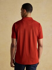 Joules Woody Orange Cotton Pique Polo Shirt - Image 2 of 8