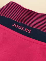 Joules Woody Bright Pink Cotton Pique Polo Shirt - Image 5 of 6