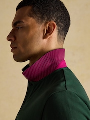 Joules Woody Dark Green Cotton Pique Polo Shirt - Image 5 of 9