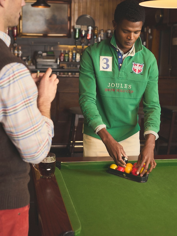 Alpine Green Classic Fit Cotton Polo Shirt - Image 2 of 13 Alpine Green Classic Fit Cotton Polo Shirt - Image 2 of 13
