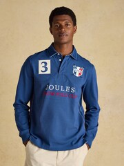 Alpine Blue Classic Fit Cotton Polo Shirt - Image 1 of 11