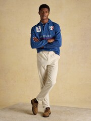 Alpine Blue Classic Fit Cotton Polo Shirt - Image 10 of 11