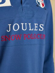 Alpine Blue Classic Fit Cotton Polo Shirt - Image 6 of 11