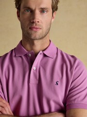 Joules Woody Polo Shirts Lilac/Khaki/Blue & Brown Stripe 3 Pack - Image 10 of 10